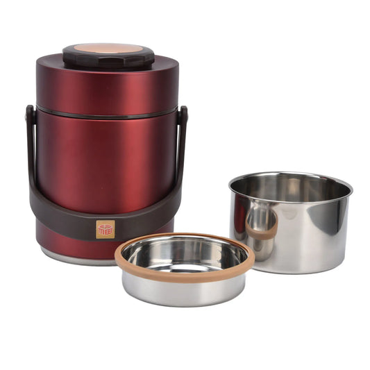 1500Ml Vacuum Bento Lunch Box 304 Stainless Steel 3 Layer Portable Insulated Food Jar for Students Office Worker