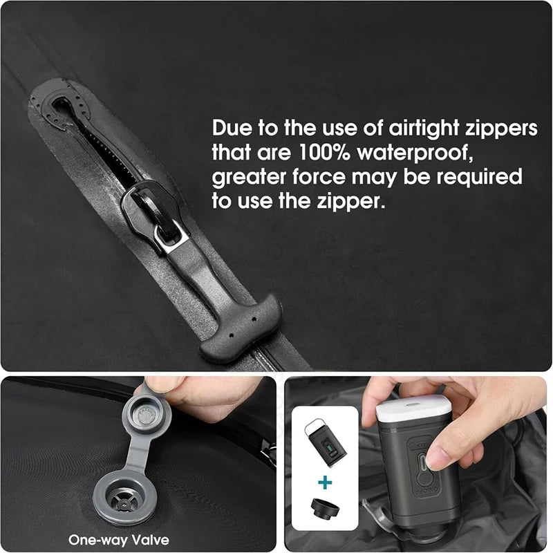 Travel Essentials Vacuum Storage Bags,Suitcases Clothes Organizer Packaging Bags Practical Accessories Compression Packing Cubes