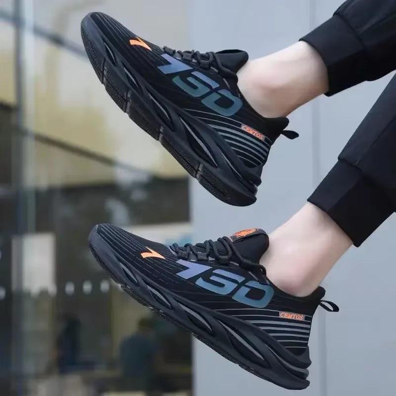 Autumn Lightweight Anti-Odor Men'S Shoes Breathable Mesh Sneakers Comfortable Fashionable Versatile Shoes Men'S Casual Shoes