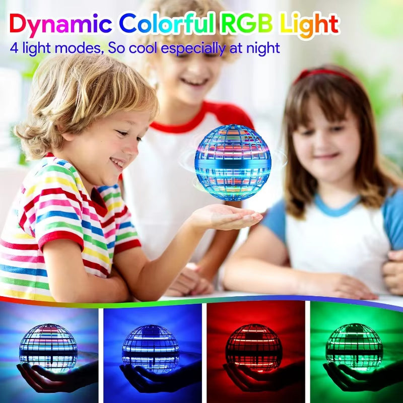 Flying Orb Ball, Hand Controlled Hover Boomerang Ball Toys, Hover Orbs Flying Spinner, Orb Drone Ball