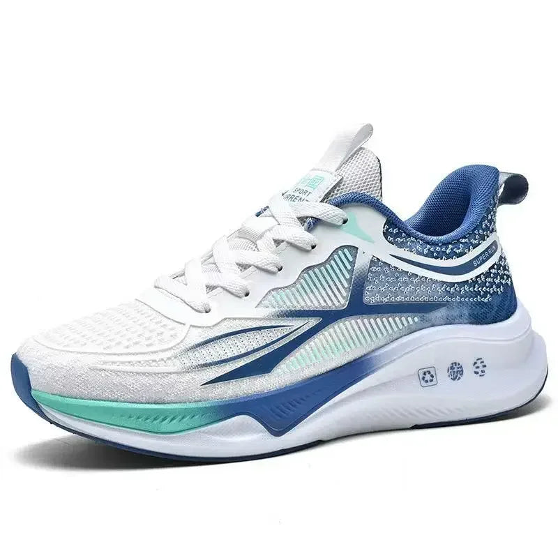Elevate Your Comfort with Lightweight Lace-Up Men's Running & Walking Sneakers - Breathable & Stylish Tennis Shoes