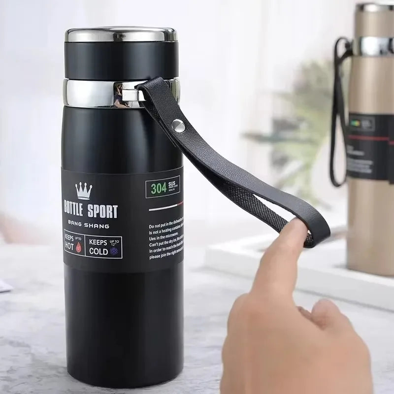 1L Thermal Water Bottle Keep Cold and Hot Water Bottle Thermos for Water Tea Coffee Vacuum Flasks Stainless Steel Thermos Bottle