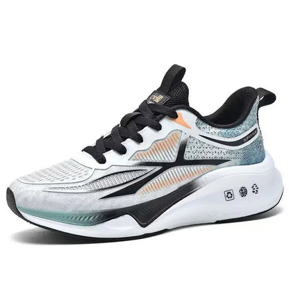 Elevate Your Comfort with Lightweight Lace-Up Men's Running & Walking Sneakers - Breathable & Stylish Tennis Shoes