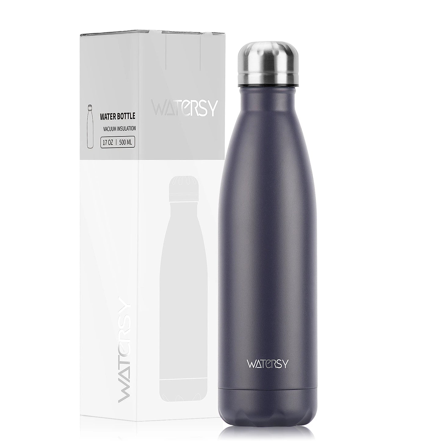 500Ml Stainless Steel Water Bottle Insulated Vacuum Flask Double Wall Thermal Cup Keep Cold Hot Sports Kettle Gift for Friends