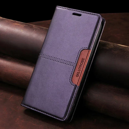 Premium Leather Magnetic Flip Case for iPhone 16/15/14/Pro Max - Stylish Wallet with Card Slots for All Models Including 13/12/11/XR/XS Max/7/8 Plus/SE 2022
