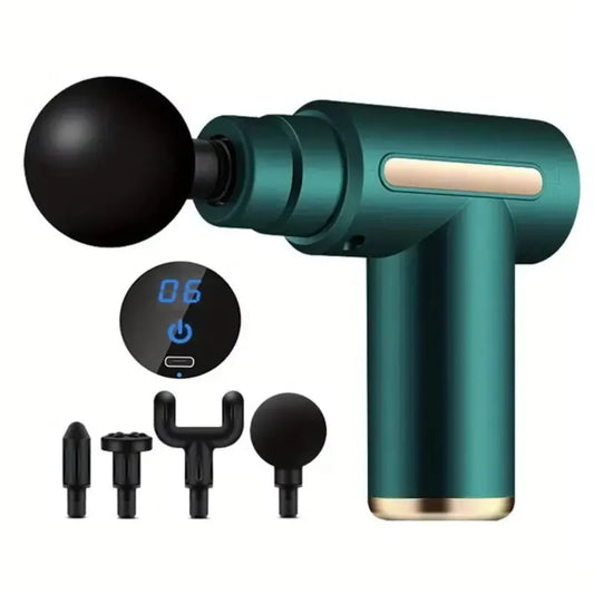 Ultimate Electric Percussion Massage Gun for Deep Tissue Relief - Perfect for Neck, Back, and Shoulder Muscle Relaxation
