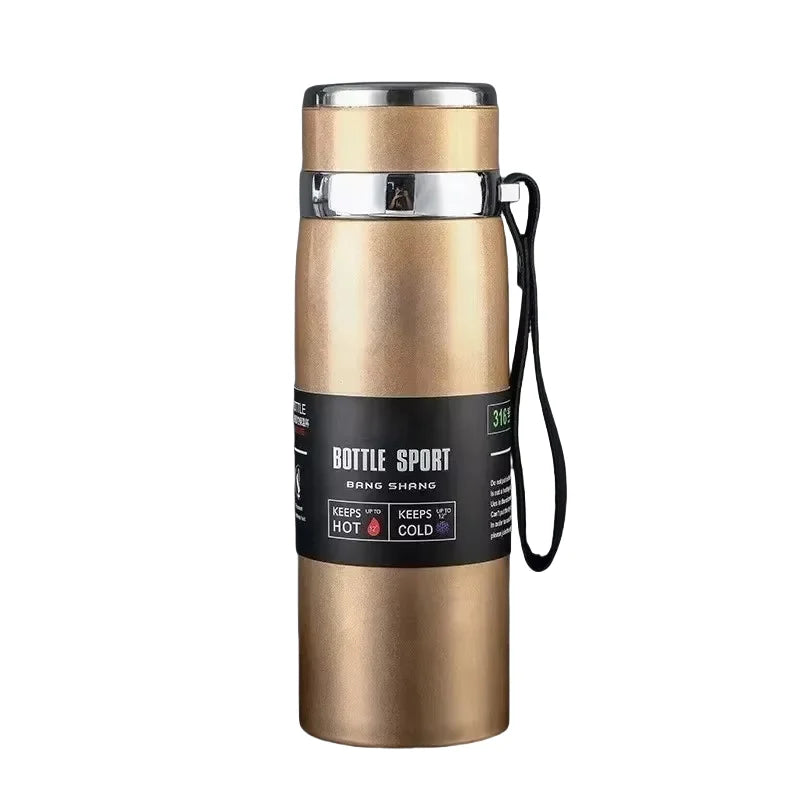 1L Thermal Water Bottle Keep Cold and Hot Water Bottle Thermos for Water Tea Coffee Vacuum Flasks Stainless Steel Thermos Bottle