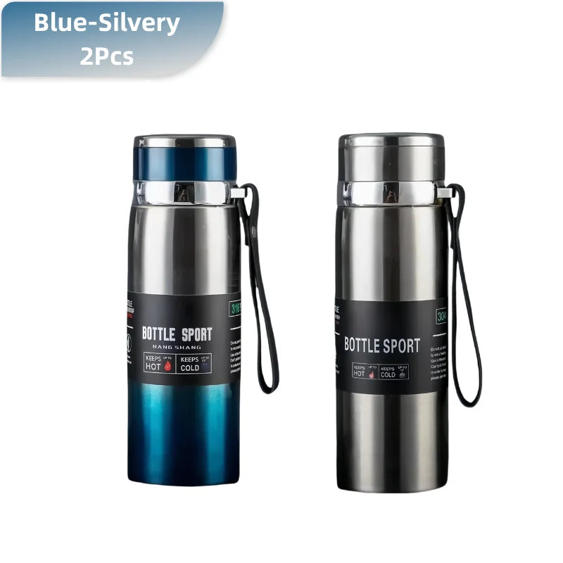 1L Thermal Water Bottle Keep Cold and Hot Water Bottle Thermos for Water Tea Coffee Vacuum Flasks Stainless Steel Thermos Bottle
