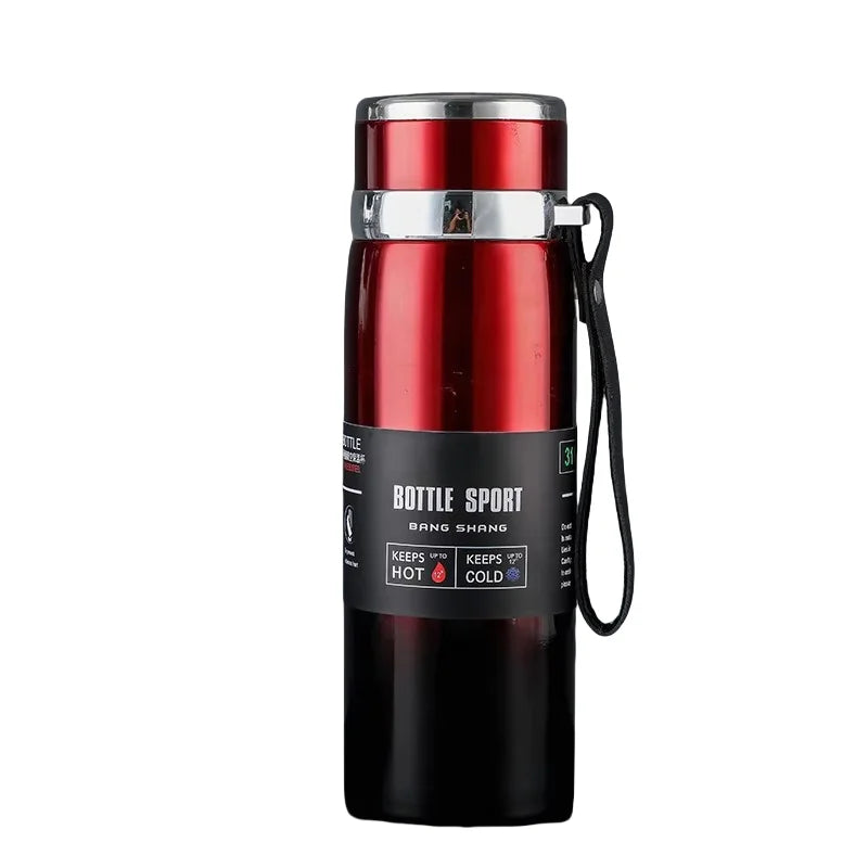 1L Thermal Water Bottle Keep Cold and Hot Water Bottle Thermos for Water Tea Coffee Vacuum Flasks Stainless Steel Thermos Bottle