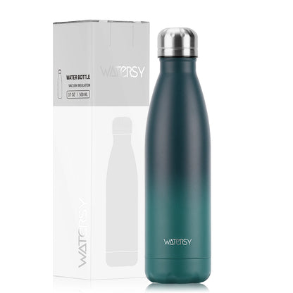 500Ml Stainless Steel Water Bottle Insulated Vacuum Flask Double Wall Thermal Cup Keep Cold Hot Sports Kettle Gift for Friends