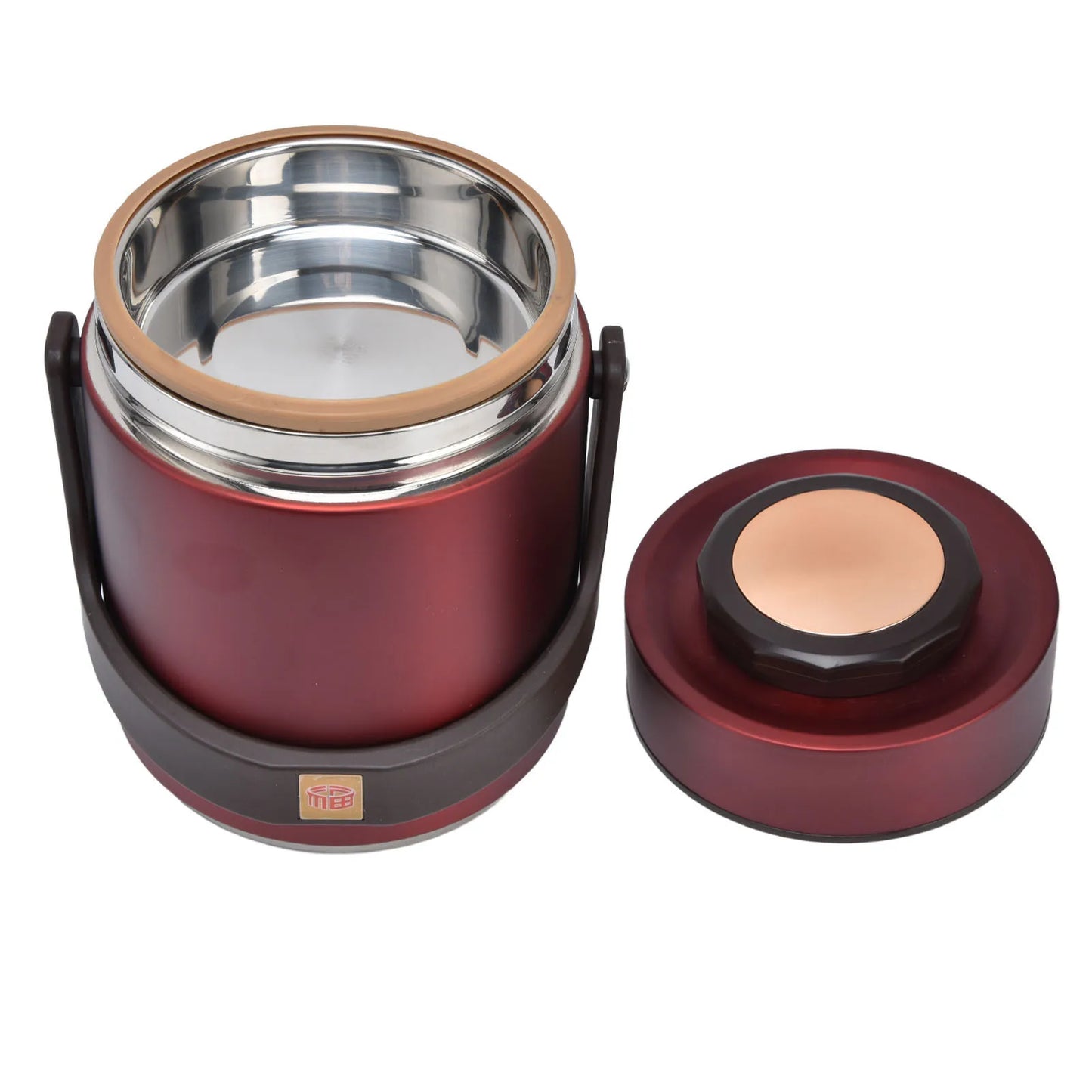 1500Ml Vacuum Bento Lunch Box 304 Stainless Steel 3 Layer Portable Insulated Food Jar for Students Office Worker