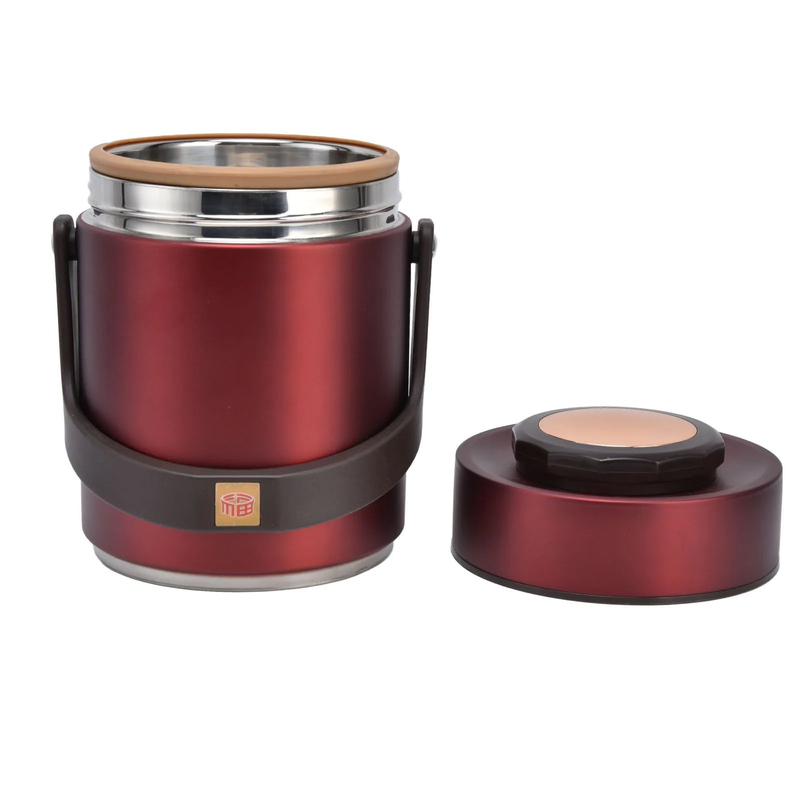 1500Ml Vacuum Bento Lunch Box 304 Stainless Steel 3 Layer Portable Insulated Food Jar for Students Office Worker