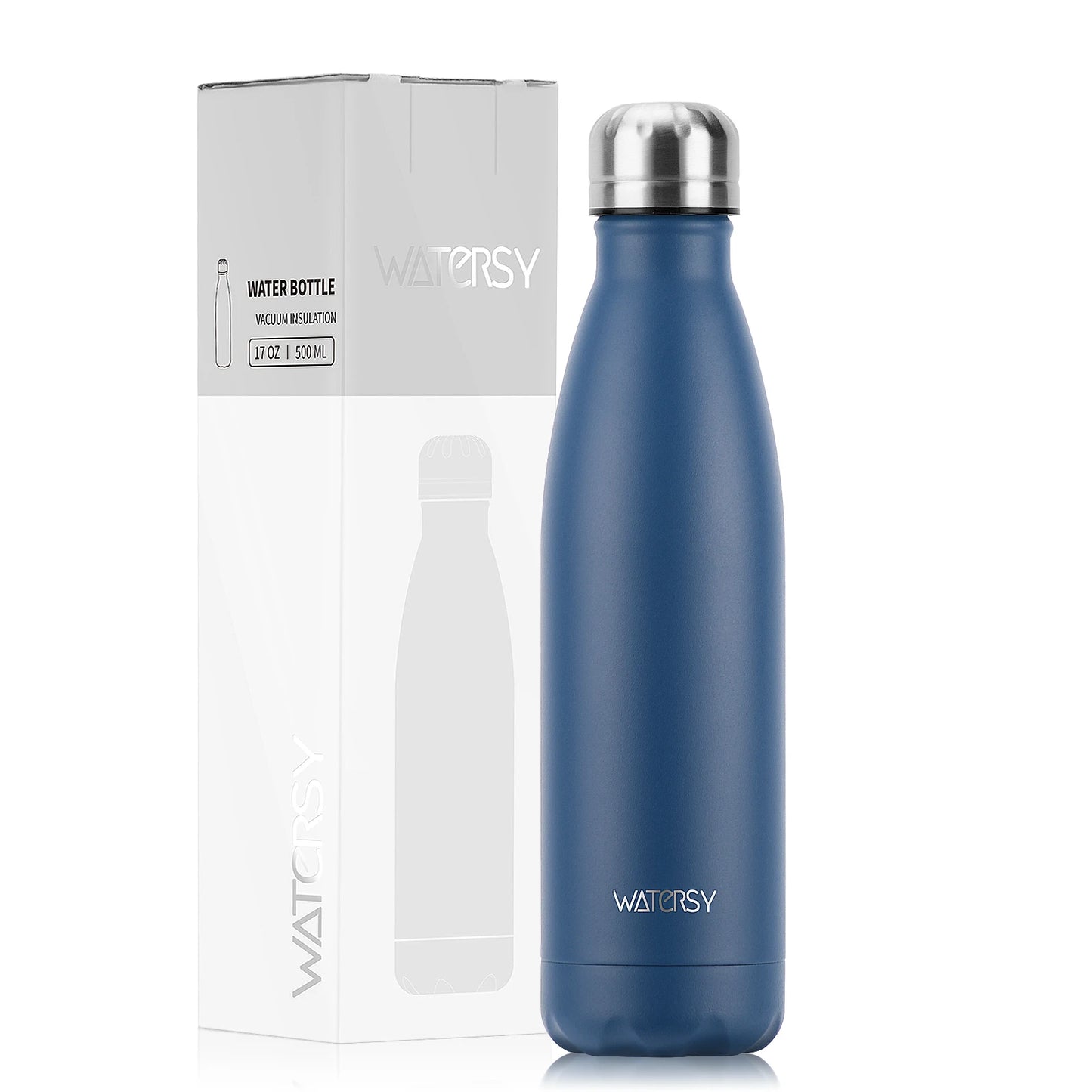 500Ml Stainless Steel Water Bottle Insulated Vacuum Flask Double Wall Thermal Cup Keep Cold Hot Sports Kettle Gift for Friends