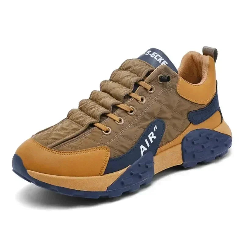 2025 Men's Casual Platform Sneakers - Stylish & Comfortable Plus Size 43-44
