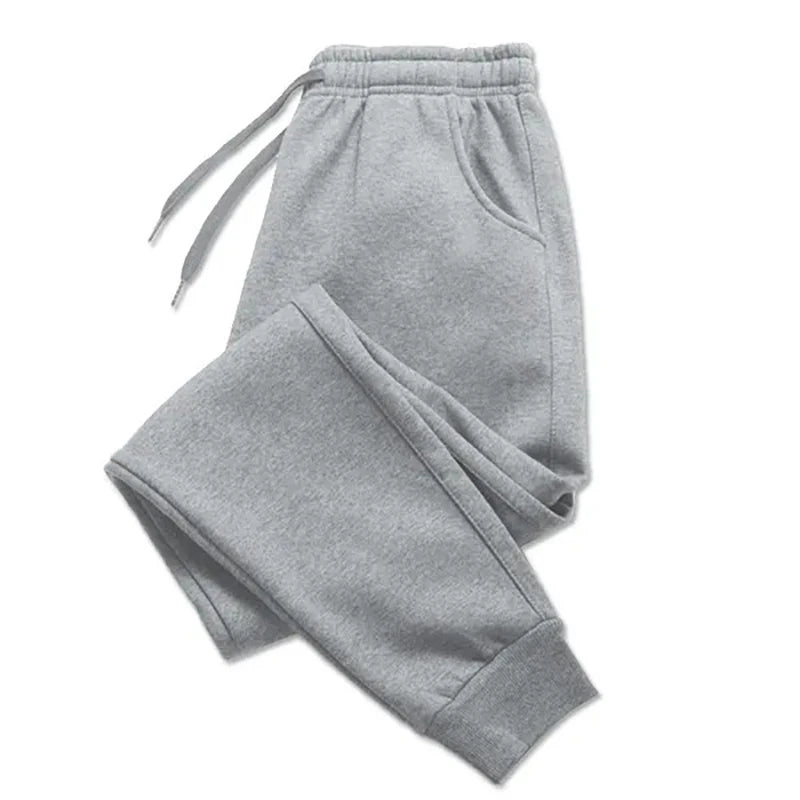 PUAIA Print Men'S Pants Autumn/Winter New Sport Jogging Trousers Fitness Loose Fit Clothing Solid Color Outfit Streetwear Pants