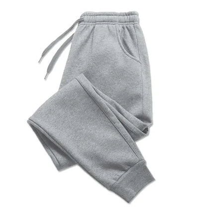 PUAIA Print Men'S Pants Autumn/Winter New Sport Jogging Trousers Fitness Loose Fit Clothing Solid Color Outfit Streetwear Pants