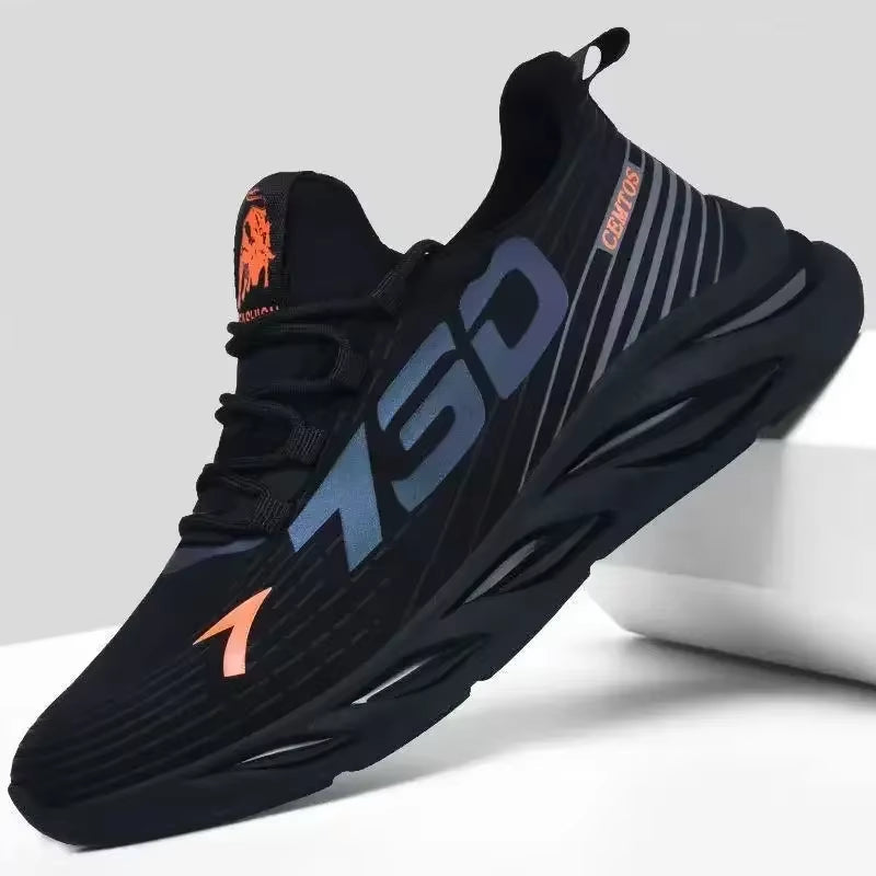 Autumn Lightweight Anti-Odor Men'S Shoes Breathable Mesh Sneakers Comfortable Fashionable Versatile Shoes Men'S Casual Shoes