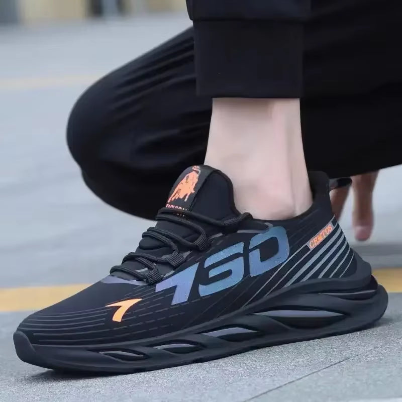Autumn Lightweight Anti-Odor Men'S Shoes Breathable Mesh Sneakers Comfortable Fashionable Versatile Shoes Men'S Casual Shoes