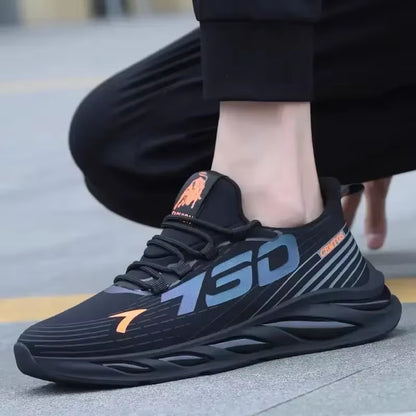 Autumn Lightweight Anti-Odor Men'S Shoes Breathable Mesh Sneakers Comfortable Fashionable Versatile Shoes Men'S Casual Shoes